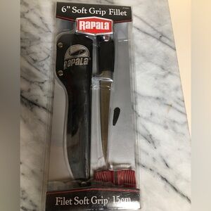 Rapala 6" Soft Grip Fillet Knife